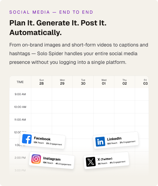 Social Media — End to End